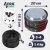 Acra C22 camping set nádobí alluminium pro 3-4 osoby Náhled obrázku produktu 5