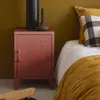 sweeek - Industrieller Nachttisch 1 Tür - Terracotta Produktbild-Vorschau 5