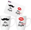 BRUBAKER Mr. Right & Mrs. Always Right Set de tasses en Voir les images du produit 1