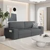 Yaheetech 3-Sitzer Sofa 212×81 cm Polstersofa aus Cordstoff Produktbild-Vorschau 4