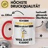 Tierpfleger Geschenk Tasse Lustiger Spruch Ich Bin Produktbild-Vorschau 3