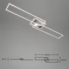 LED Deckenleuchte CCT  Dimmbar Fernbedienung 40W silber Produktbild-Vorschau 5