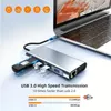 Station d'accueil Type C double écran, hub USB C, station Voir les images du produit 7