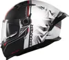 MT BRAKER SV CHARM Integralhelm L in schwarz/weiß Produktbild-Vorschau 2