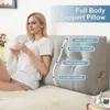Coussin de lecture, Coussin ergonomique triangulaire pour Voir les images du produit 2