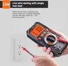 DM01 Digitálny multimeter TRMS 6000 počtov, LED Náhľad obrázku produktu 6