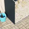 vidaXL Schowek na drewno opałowe Stal ocynkowana 330x84x152 Podgląd zdjęcia produktu 4