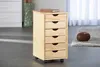 Piedistallo mobile a sinistra 'Nils' 35 cm Con 6 cassetti Anteprima dell’immagine prodotto 4