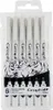 6 feine schwarze Liner - Graph'It Produktbild-Vorschau 2