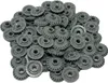 A pile of small, gray, circular gears. Náhľad obrázku produktu