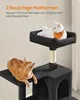 FEANDREA Kratzbaum, 143 cm, Katzenbaum mit Hängematte, Produktbild-Vorschau 10