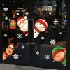 Adesivi per decorazioni natalizie adesivi per finestre set Anteprima dell’immagine prodotto 3