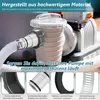 Poolschlauch Adapter,Schwimmbad Filterpumpe Adapter Set Produktbild-Vorschau 3