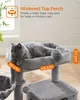FEANDREA - Tiragraffi per gatti con piattaforma, grigio Anteprima dell’immagine prodotto 6