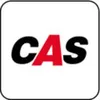 The image shows the letters "CAS" in black and red, set against a white background with rounded corners. The letters appear to be a logo. Podgląd zdjęcia produktu