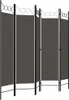 vidaXL 5-tlg. Raumteiler Anthrazit 200 x 180 cm -  Produktbild-Vorschau 8