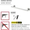 WENKO Edelstahl Handtuch Halter Stange Badetuch 40 cm BOSIO Produktbild-Vorschau 2