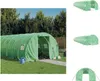 vidaXL Gewächshaus mit Stahlrahmen Grün 42 m² 14x3x2 m -  Produktbild-Vorschau 1