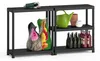 KIS Kunststoffregal "PLUS", 90/40/5 Schwarz Produktbild-Vorschau 4