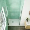 90x180cm Schwingtür Nano Glas Duschkabine ESG Produktbild-Vorschau 3