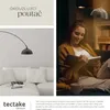 Obloukové světlo Arcus, ocel, retro styl, 60 W - černé Náhled obrázku produktu 6