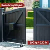 Torrolle 100mm, Torrolle mit Bremse bis 100 kg Produktbild-Vorschau 2