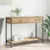 Konsola z szufladą Dąb rzemieślniczy 100 x 34,5 x 75 cm Podgląd zdjęcia produktu 3