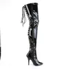 SEDUCE-3063 Damen Boots von Pleaser, Schwarz EU 44, US 14 Produktbild-Vorschau 5