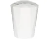 spirella Schwingdeckeleimer Crystal 5 l weiß glänzend Produktbild-Vorschau 1
