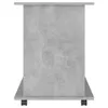vidaXL Mobilná skrinka Betón Sivá 60x45x60 cm Drevo Náhľad obrázku produktu 5