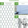PawHut Enclos poulailler chenil volière extérieur 6 m² - Voir les images du produit 7