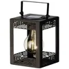 Lumineo Solar-Laternen Schwarz 4er Set - Metall Produktbild-Vorschau 2