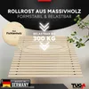 TUGA - Holztech Marken Rollrost Lattenrost  140x210cm 300kg Produktbild-Vorschau 2