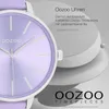 Oozoo Náramkové hodinky z fialové kůže Hodinky dámské Náhled obrázku produktu 4