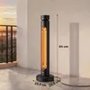 Outsunny Infrarot Heizstrahler 2000W Carbonfaser Produktbild-Vorschau 3
