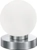 Kleine Tischleuchte mit Glaskugel Weiß Ø12cm - LED per Produktbild-Vorschau 2