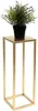 DanDiBo Blumenhocker Metall Gold Eckig 50 cm Blumenständer Produktbild-Vorschau 7