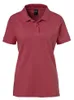 Damen Poloshirt, bordeaux, Größe 3XL : 3XL : bordeaux : Produktbild-Vorschau 2