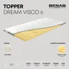 Benab Topper Dream Visco 6 Topper 75 x 190 cm Produktbild-Vorschau 3
