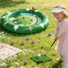 Pool Golf Spiel aufblasbar, schwimmendes Wasser Golf Produktbild-Vorschau 3