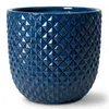 Provencelia Keramik Pflanzkübel Mars Blau, Ø30 x H30 cm, Produktbild-Vorschau 1