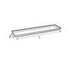 elho green basics balkon Untersetzer 50cm - lebhaft schwarz Produktbild-Vorschau 3