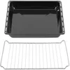 ICQN 42.2 x 37 cm Backbleche & -Gitter Set, 4,5 cm Tief Produktbild-Vorschau 1