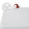 Tischdecke Leinenoptik Weiß 110 x 220 cm eckig Lotuseffekt Produktbild-Vorschau 2