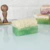 Handgemacht Naturseife mit Orchideen & Luffa für strahlende Frische! Produktbild-Vorschau