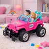 Ferngesteuertes RC-Geländeauto mit Puppen, rosa, Maßstab Produktbild-Vorschau 4