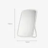A white LED makeup mirror with dimensions indicated. Podgląd zdjęcia produktu
