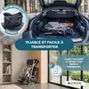 MobiclinicTransportný invalidný vozík z hliníkovej Náhľad obrázku produktu 14