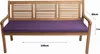 Bankkissen 100×60×7 cm Violett – Sitzkissen für Gartenbank Produktbild-Vorschau 2