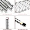 Regał przemysłowy na kółkach, 5-poziomowy, metalowy, z Podgląd zdjęcia produktu 7